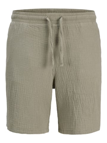 JACK & JONES Junior Seersucker Jogging-Shorts Jpstjaiden in seagrass