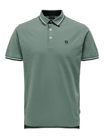 ONLY & SONS Polo in Dark Forest
