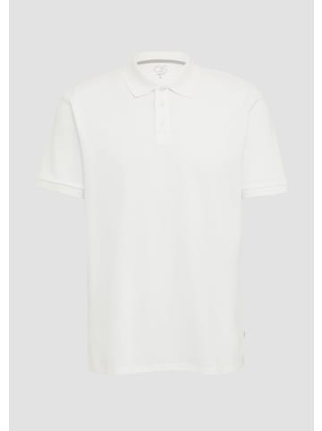 QS Polo-Shirt in 0100_weiß