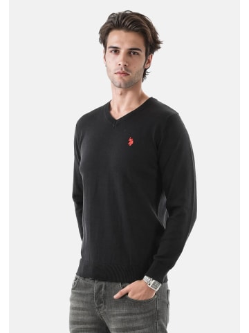 U.S. Polo Assn. P-006 in Schwarz-Rot
