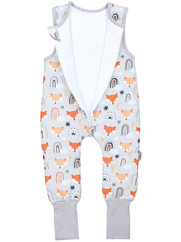TupTam Baby Ganzjahresschlafsack mit Beinen 2,5 Tog in grau Modell 2