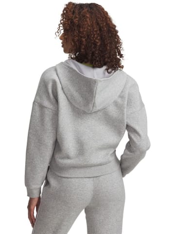 Under Armour Hoodie "Rival Piped Hoodie Half-Zip" in Grau