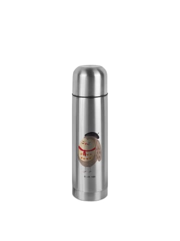 Mr. & Mrs. Panda Thermosflasche Eule Frankreich ohne Spruch in Transparent