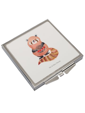 Mr. & Mrs. Panda Kleiner Spiegel Roter Panda ohne Spruch in Weiß