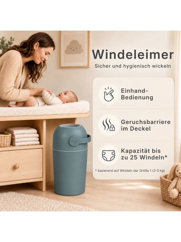 Kinderhaus Blaubär Magic Majestic Windeleimer TOP in Sage