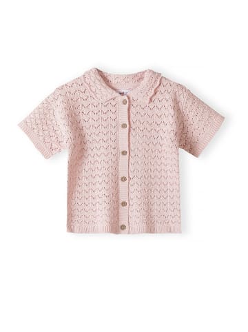 Minoti 2-tlg T-Shirt & Shorts 30KNIT150 in hellpink