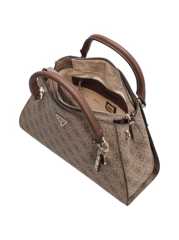 Guess Noelle II - Henkeltasche 31.5 cm (dark taupe logo) in latte logo/brown