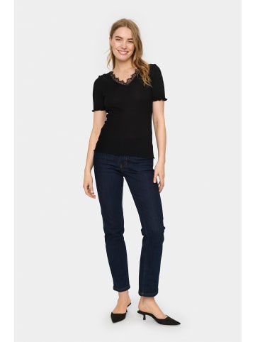 SAINT TROPEZ T-shirt MayaSZ Classic fit in Black