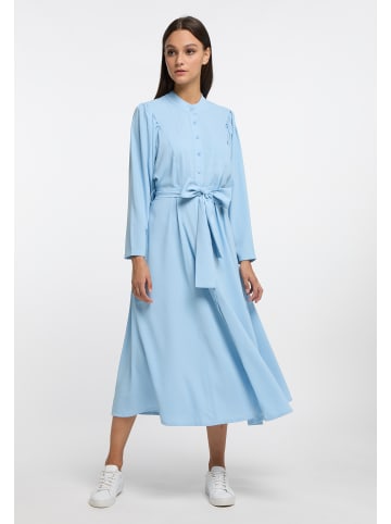 RISA Damen Langarmkleid in Hellblau