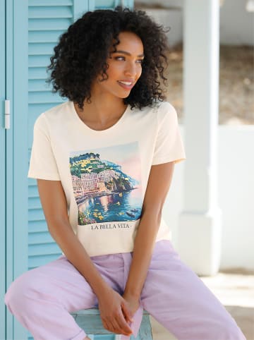 Heine Kurzarmshirt in champagner