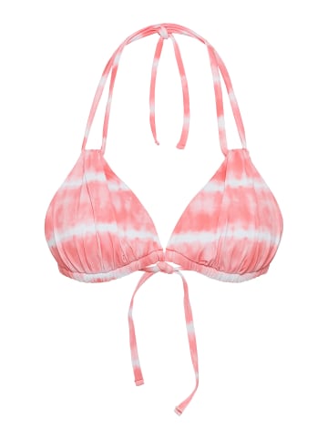 s.Oliver Triangel-Bikini-Top in lobster-weiß