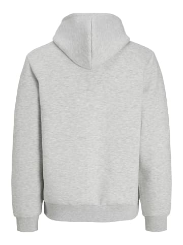 Jack & Jones Kapuzenpullover in Light Grey Melange