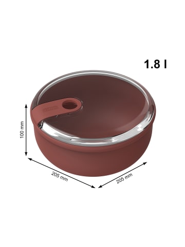 Rotho 2er-Set Lunchboxenset ELA in Rot & Rosa