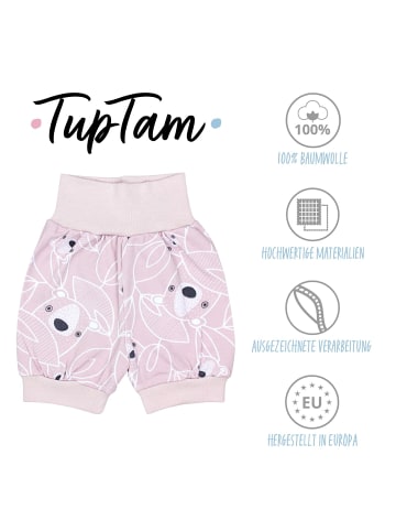 TupTam Baby Mädchen Sommershorts 5er Set in beige/blau