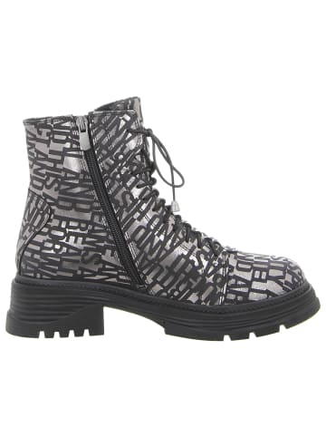 Mustang Schnürstiefelette in schwarz
