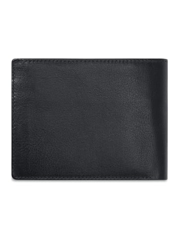 PICARD Authentic1 Geldbörse RFID Schutz Leder 12.5 cm in schwarz