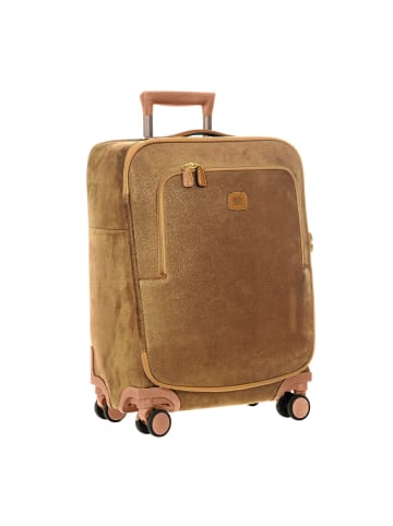 BRIC`s Life 4 Rollen Kabinentrolley 55 cm camel