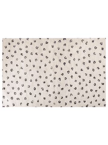 Beliani Kurzflor AFIS in Beige/Schwarz - (W) 200 x (H) 200 x (L) 300 cm