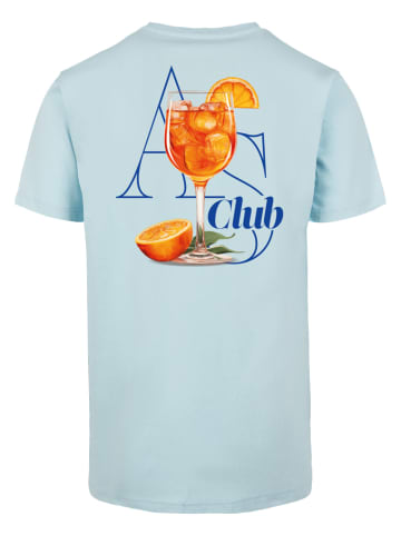 Mister Tee T-Shirt in ocean blue