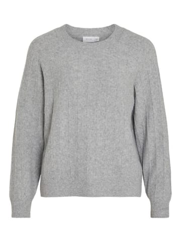 Vila Pullover in Light Grey Melange