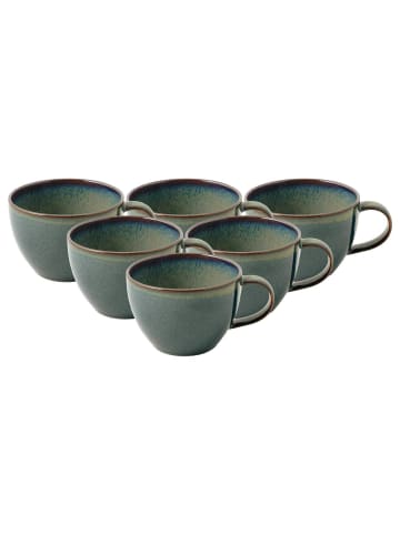 like. by Villeroy & Boch 6er Set Kaffeetassen Crafted 247 ml in Breeze