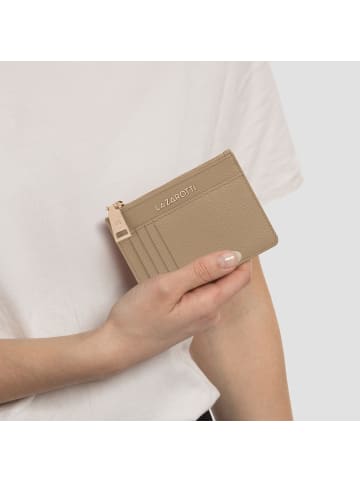 Lazarotti Bologna Leather Schlüsseletui Leder 11,5 cm mit Air Tag Fach in sand