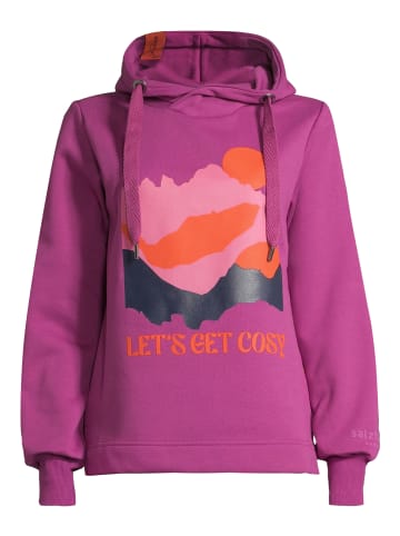 Salzhaut Hoodie für Damen in lila
