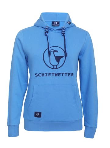 SCHIETWETTER Hoodie Frieda SW Stick in jeans-navy