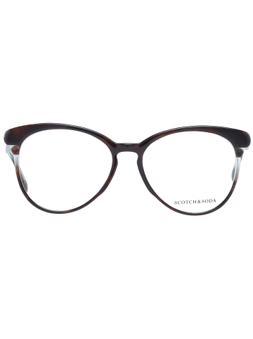 Scotch & Soda Frauen Optische Fassungen Rund Braun