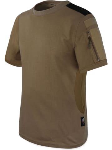 Normani Outdoor Sports Herren Taktisches Einsatz T-Shirt General in Khaki