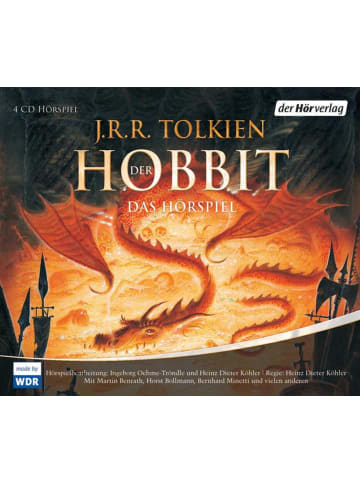 DHV Der Hörverlag Der Hobbit. Sonderausgabe. 4 CDs