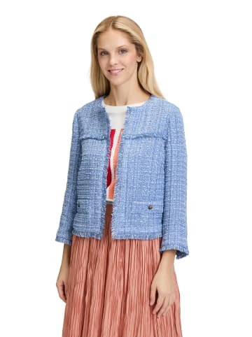 CARTOON Tweedblazer mit Fransen in Allure