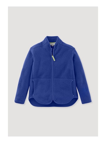 Hessnatur Fleece Jacke in ultramarine