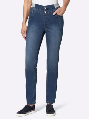WITT WEIDEN Jeans in blue-stone-washed