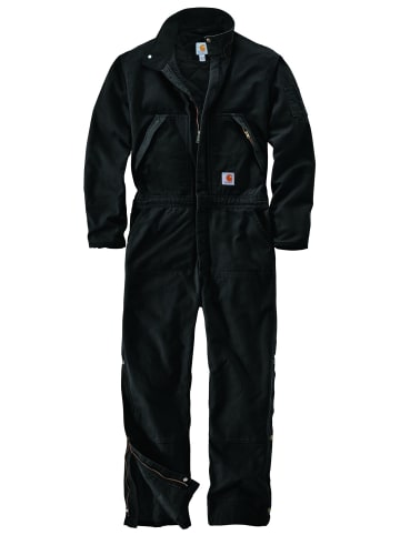 CARHARTT  Overall "Washed Insul. 104396" in Schwarz