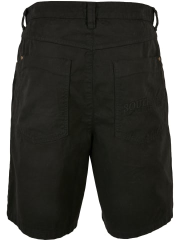Southpole Chino Shorts in schwarz