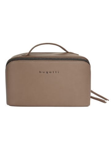 Bugatti Kulturtasche ALMATA Kunstfaser in sand