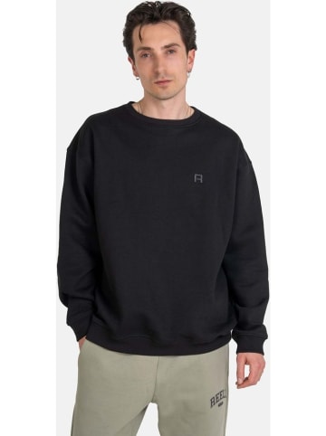 Reell Sweatjacke "Ease Crewneck" in Schwarz