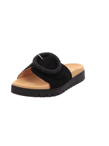 Gabor Pantolette in schwarz