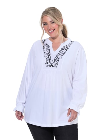 MIAMODA Longshirt in schneeweiß