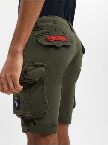 Alpha Industries Shorts in grau