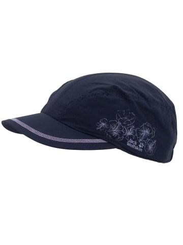 Jack Wolfskin Accessoires Supplex Hibiscus Cap in Blau