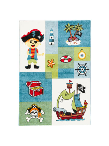 Pergamon Kinder Teppich Maui Kids Pirat in bunt