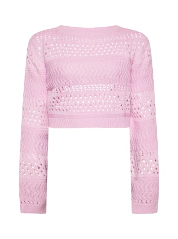 Swirly Damen Pullover in Pink