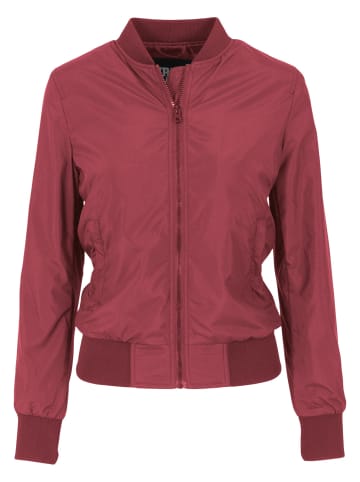 Urban Classics Urban Classics Damen Ladies Light Bomber Jacket in burgundy