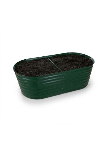 relaxdays Hochbeet in Grün - (B)150 x (H)45 x (T)60 cm