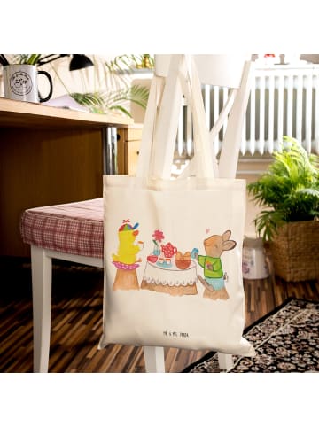 Mr. & Mrs. Panda Shopping Bag Ostern Frühstück ohne Spruch in Creme