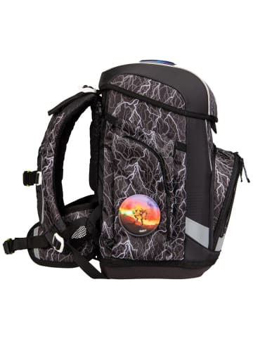 Ergobag Schulranzen cubo light Set REFLEX in Super ReflektBär