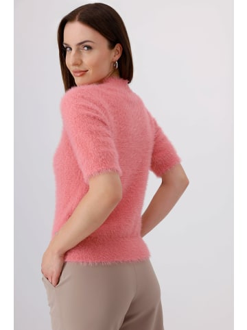 monari Kurzarmpullover für Damen in Rosa