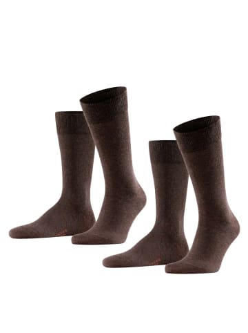 Falke Socken 2er Pack in Braun